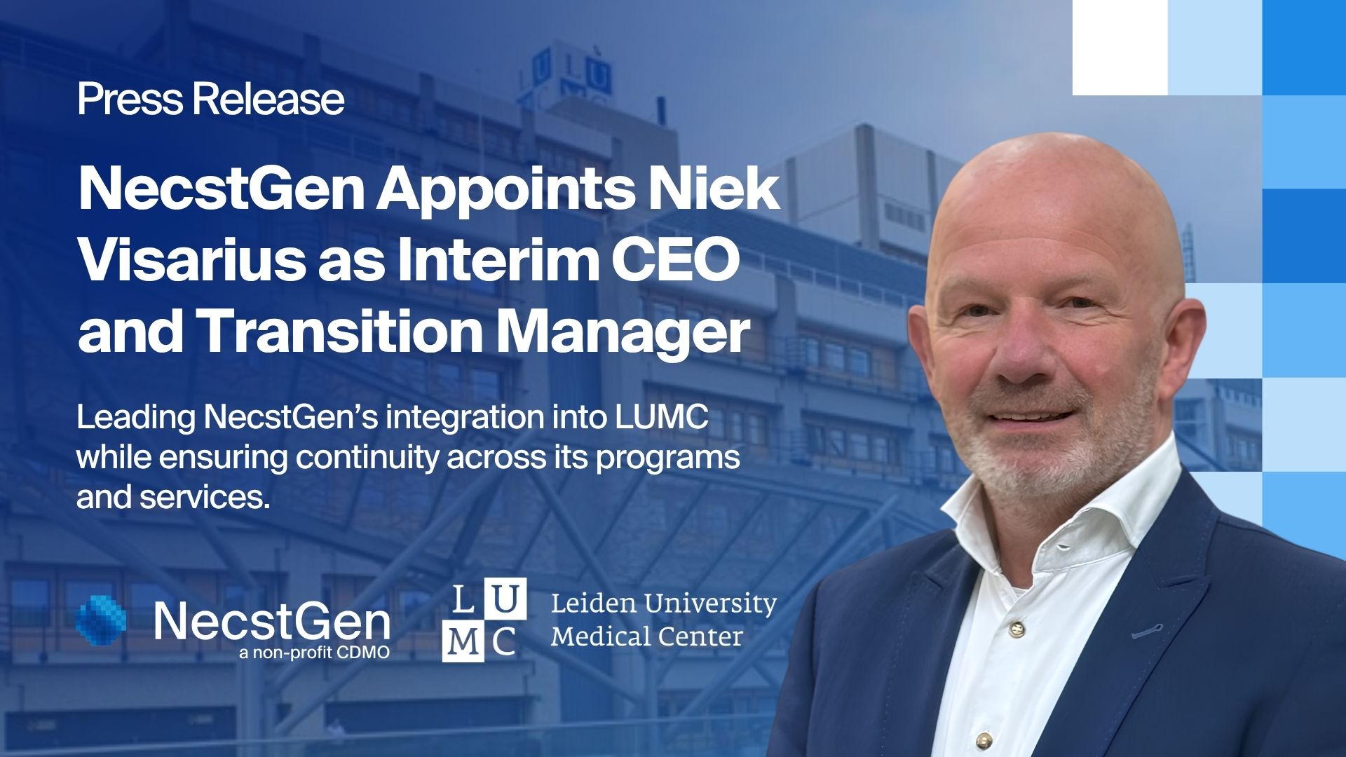 Niek Visarius Joins NecstGen